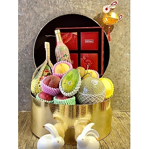 M97 Mid Autumn Festival Fruit Basket - Fruit Hamper Box M97 Mid Autumn Festival Fruit Basket - Fruit Hamper Box
